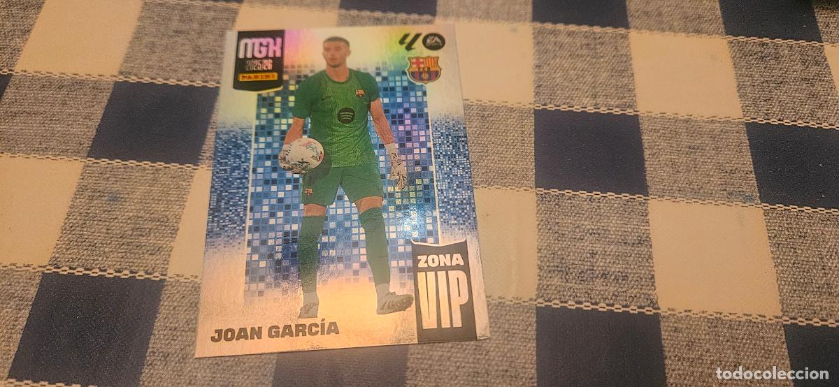 Cromos de F&uacute;tbol: 512 joan garcia barcelona zona vip megacracks 2025 2026 25 26 trading card