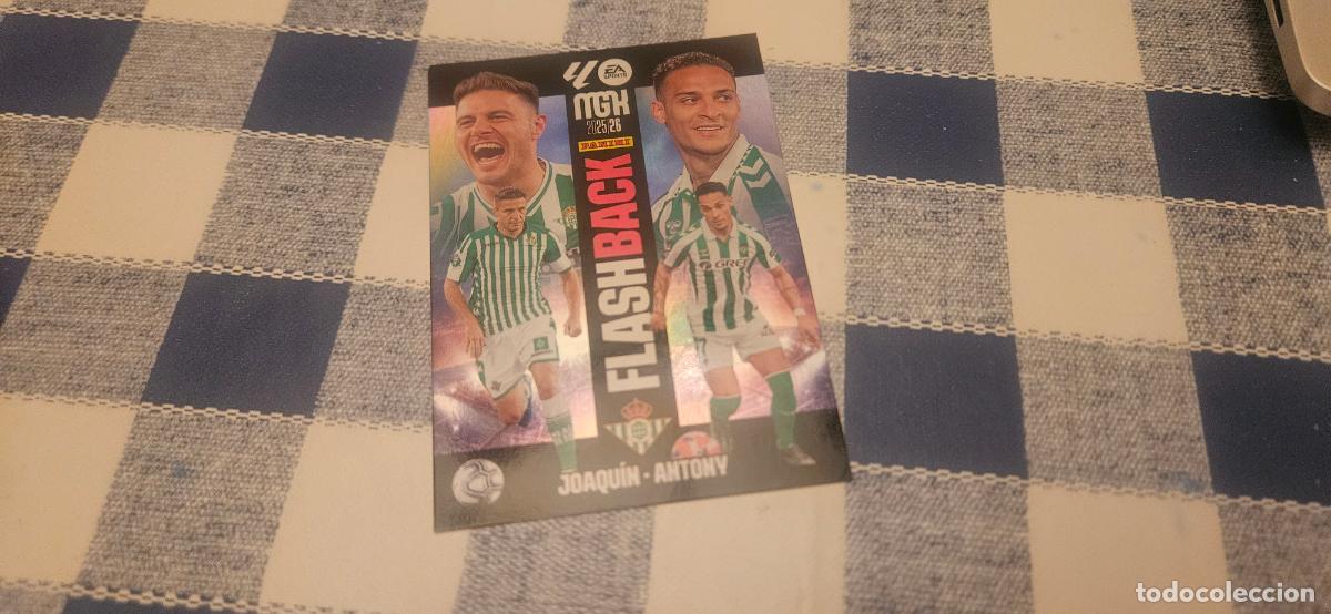 Football Stickers: betis 518 flash back megacracks 2025 2026 25 26 trading card