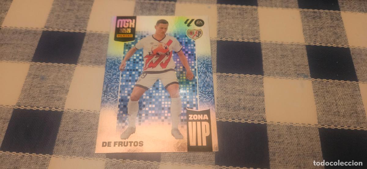 Football Stickers: 513 de frutos rayo vallecano zona vip megacracks 2025 2026 25 26 trading card