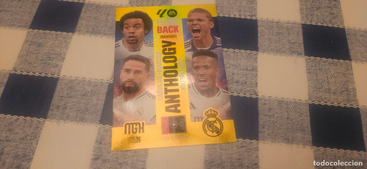Cromos de F&uacute;tbol: 437 real madrid flash back anthology megacracks 2025 2026 25 26 trading card