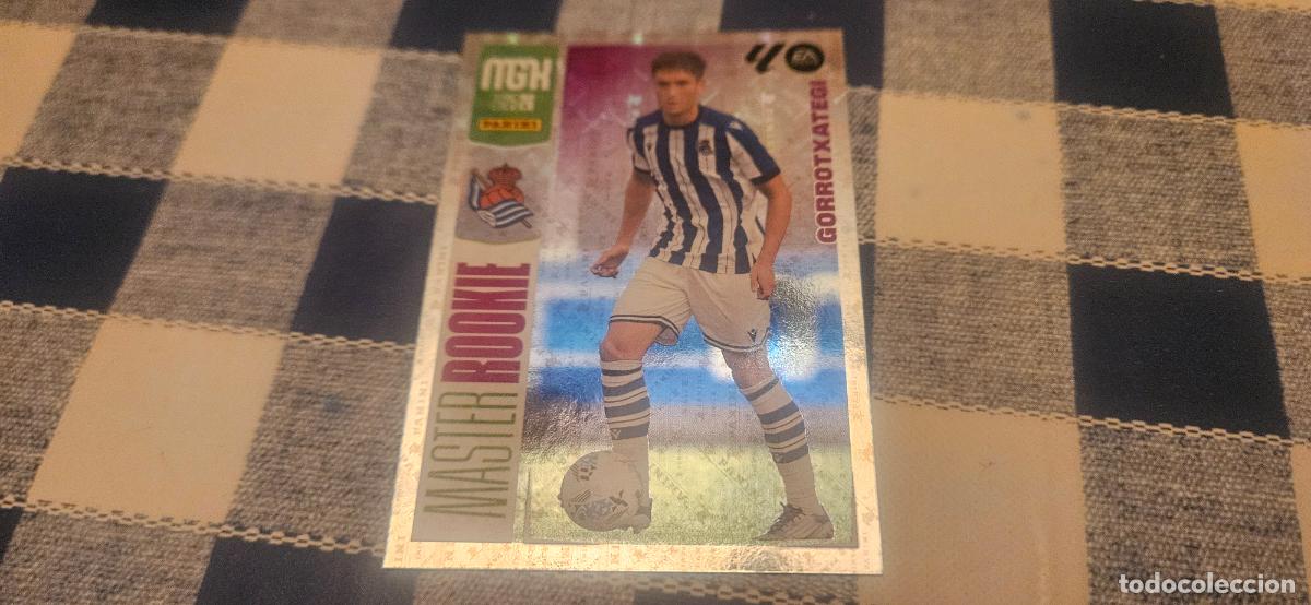Football Stickers: 516 gorrotxategui real sociedad master rookie megacracks 2025 2026 25 26 trading card