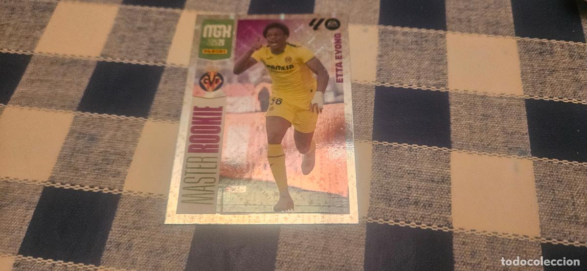 Football Stickers: eyong villarreal master rookie megacracks 2025 2026 25 26 trading card