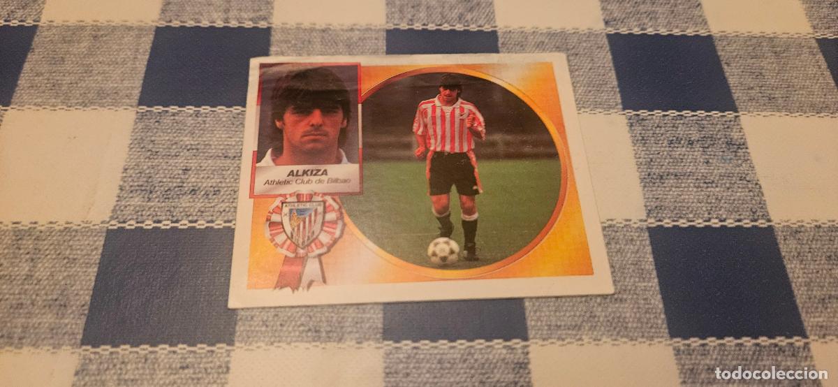 Cromos de f&uacute;tbol: alkiza ventanilla dorada ahletic de bilbao este 1994 1994 95 95 ventanilla - Foto 1
