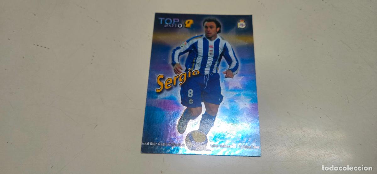 Football Stickers: sergio 588 espa&ntilde;ol mundicromo 2010 10 sin pegar trading card