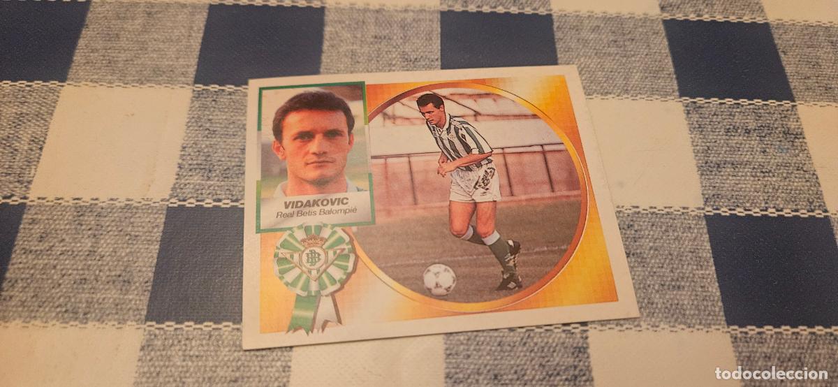 Football Stickers: vidakovic betis este 1994 1995 94 95 sin pegar