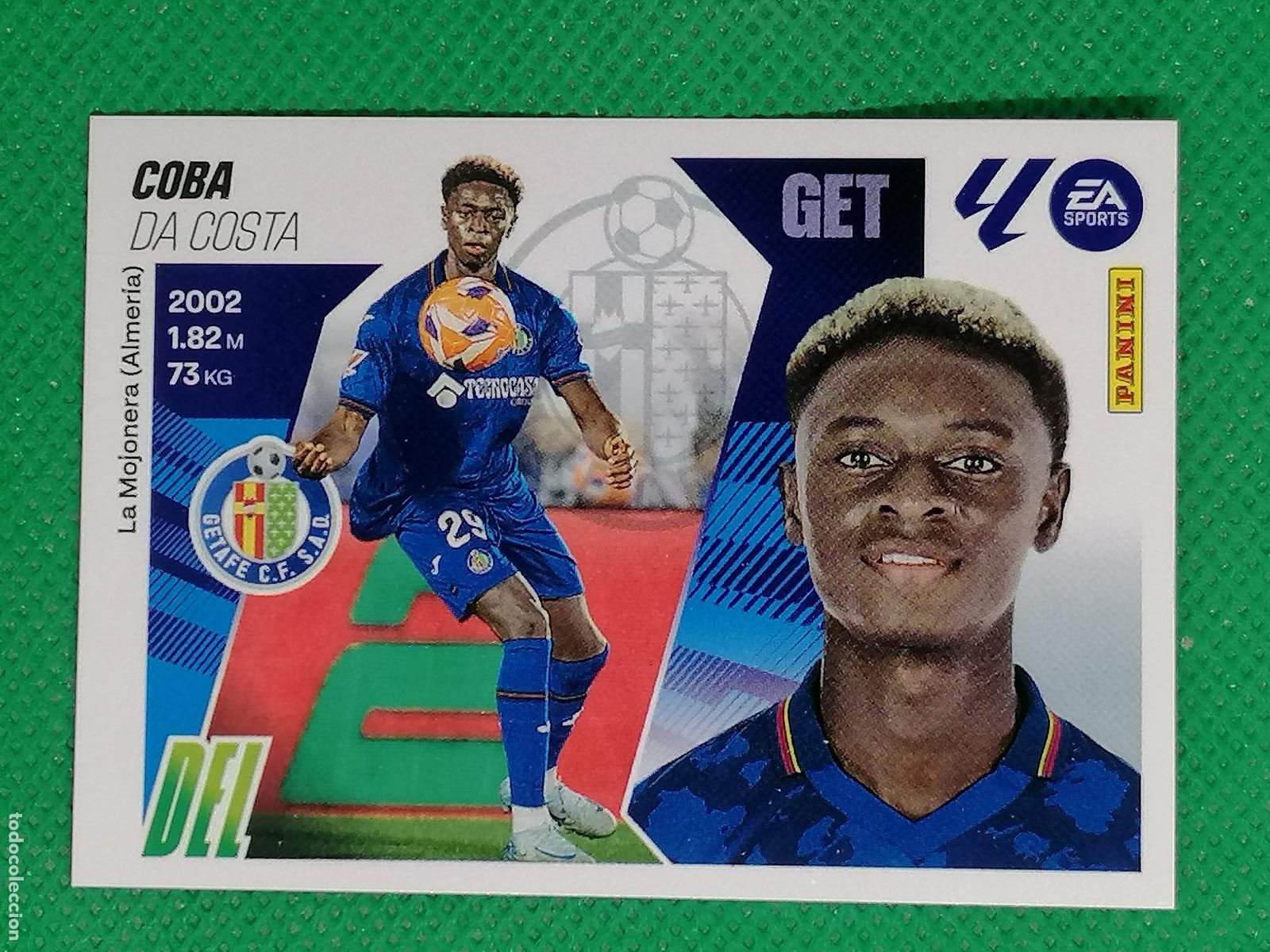 Figurine di Calcio: 16 COBA DA COSTA GETAFE ⚽ PANINI LIGA ESTE 25 26 2025 2026 ⚽