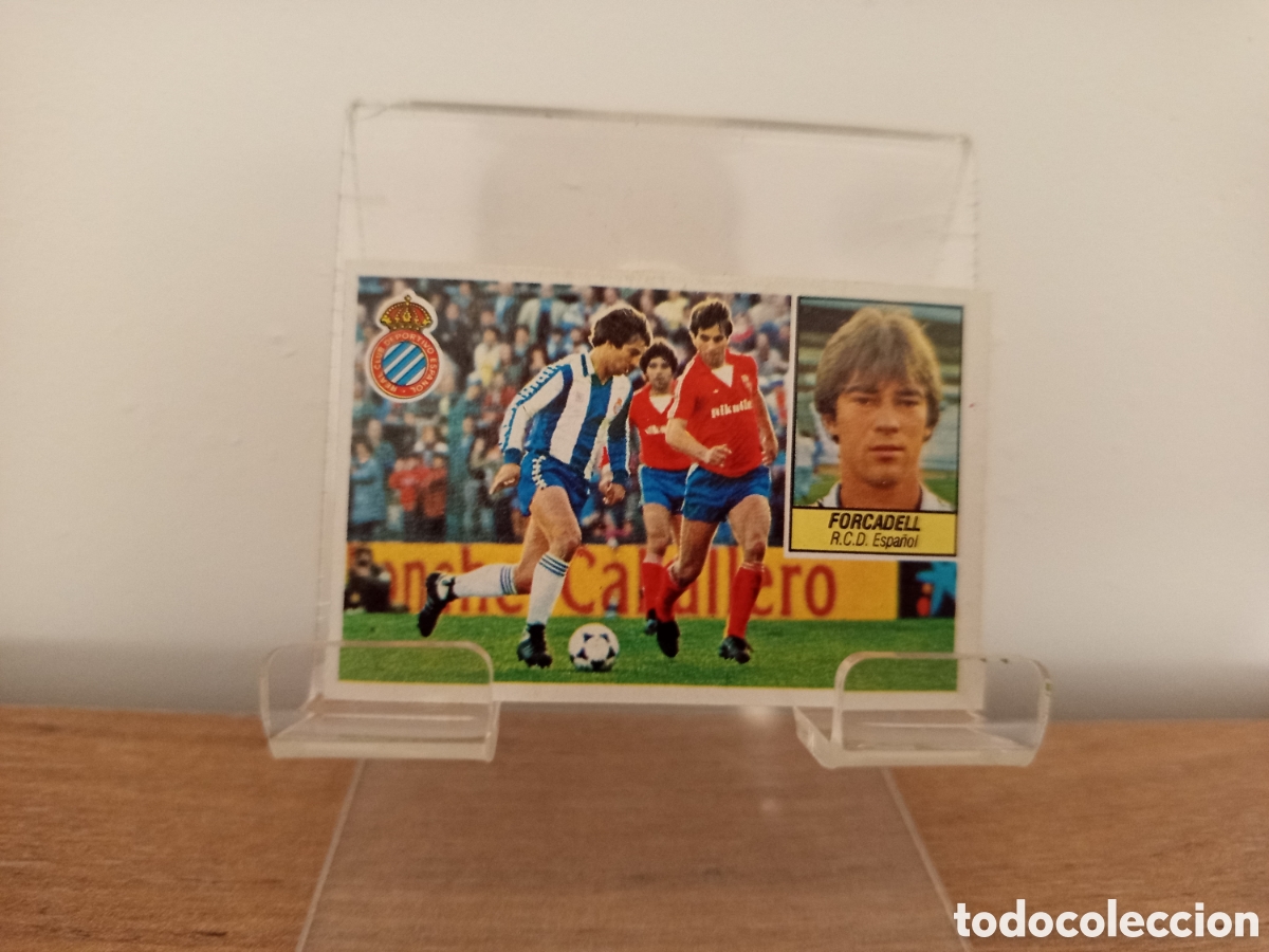 Cromos de F&uacute;tbol: ❇️ CROMO STICKER FORCADELL ESPA&Ntilde;OL 1984 1985 84 85 EDICIONES ESTE DESPEGADO ❇️
