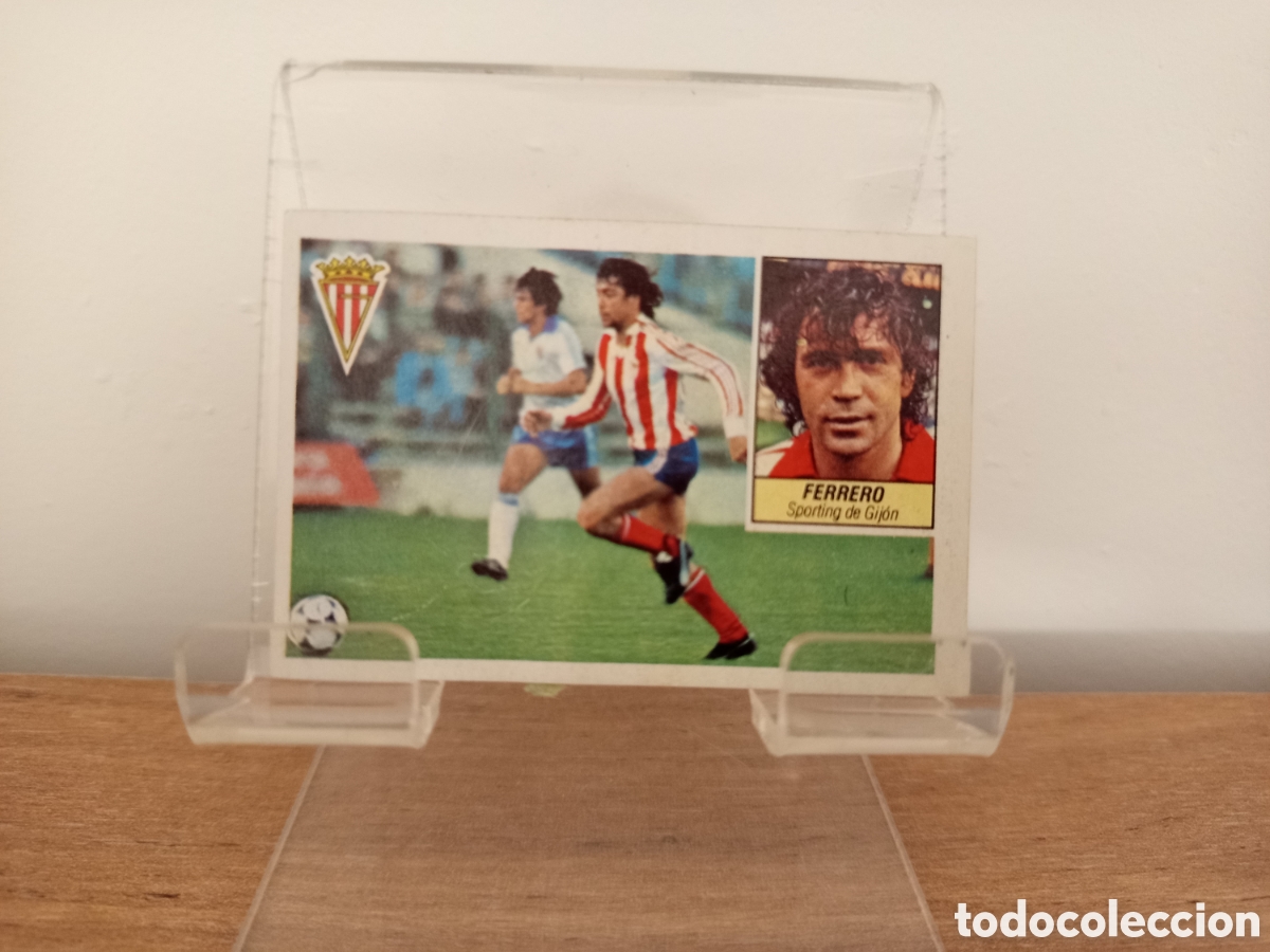 Cromos de F&uacute;tbol: ❇️ CROMO STICKER FERRERO SPORTING DE GIJ&Oacute;N 1984 1985 84 85 EDICIONES ESTE DESPEGADO ❇️