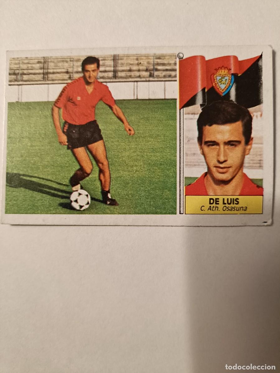 Cromos de f&uacute;tbol: DE LUIS C.A. OSASUNA 86/87 ESTE - Foto 1