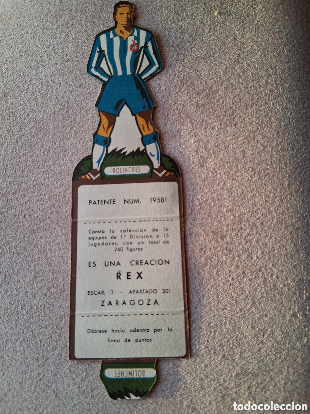 Cromos de f&uacute;tbol: RCD ESPANYOL. BOLINCHES . - Foto 1
