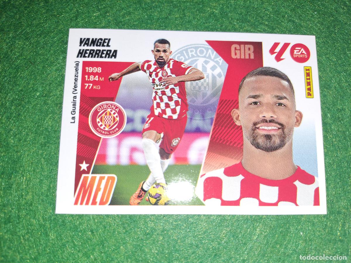 Cromos de F&uacute;tbol: liga este 2025 2026 25 26 nuevo girona n&ordm; 14 yangel herrera