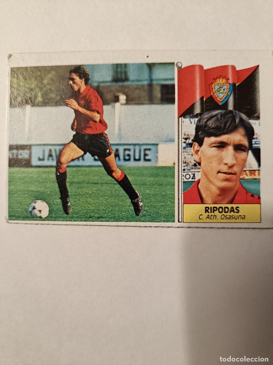 Cromos de f&uacute;tbol: RIPODAS C.A. OSASUNA 86/87 ESTE
