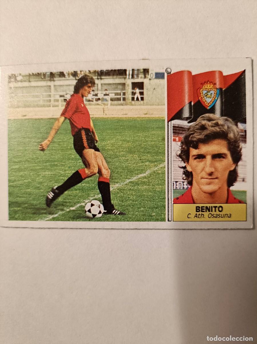 Cromos de f&uacute;tbol: BENITO C.A. OSASUNA 86/87 ESTE - Foto 1