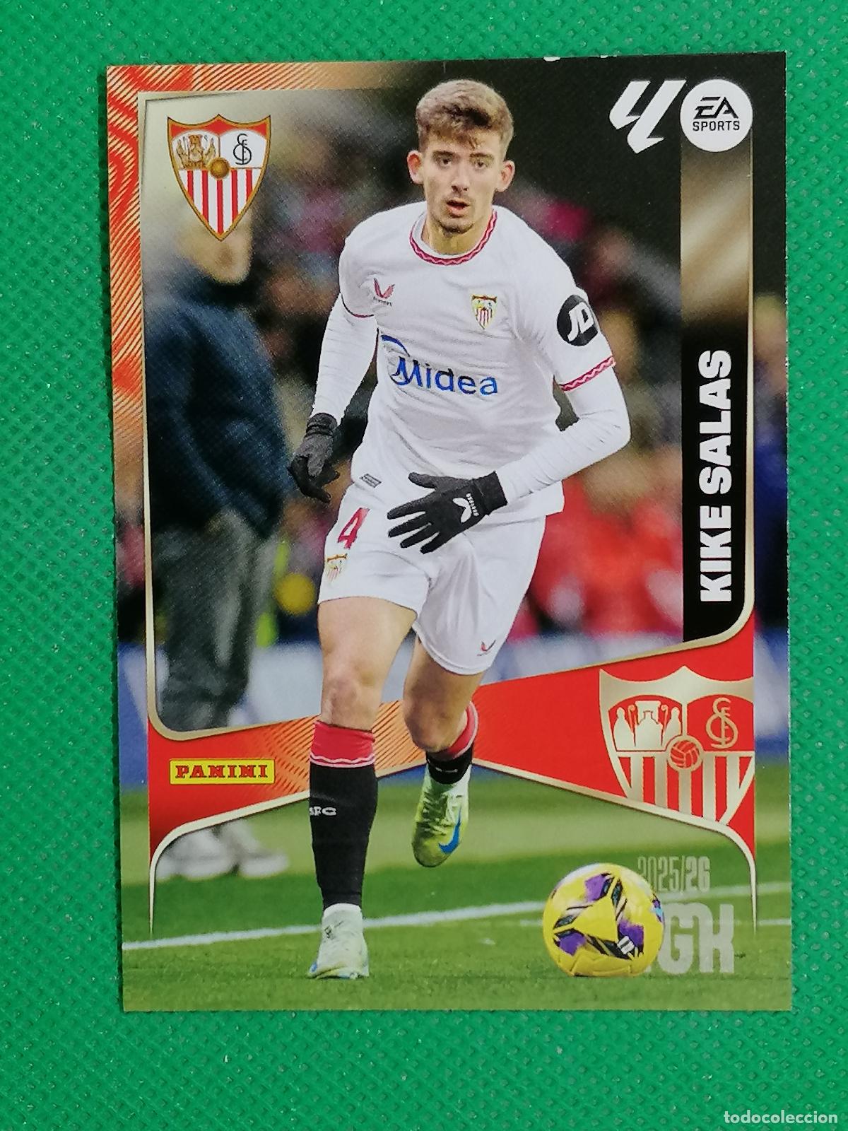 Cromos de f&uacute;tbol: 330 KIKE SALAS SEVILLA ⚽ MEGACRACKS LIGA 2025 2026 25 26 ⚽