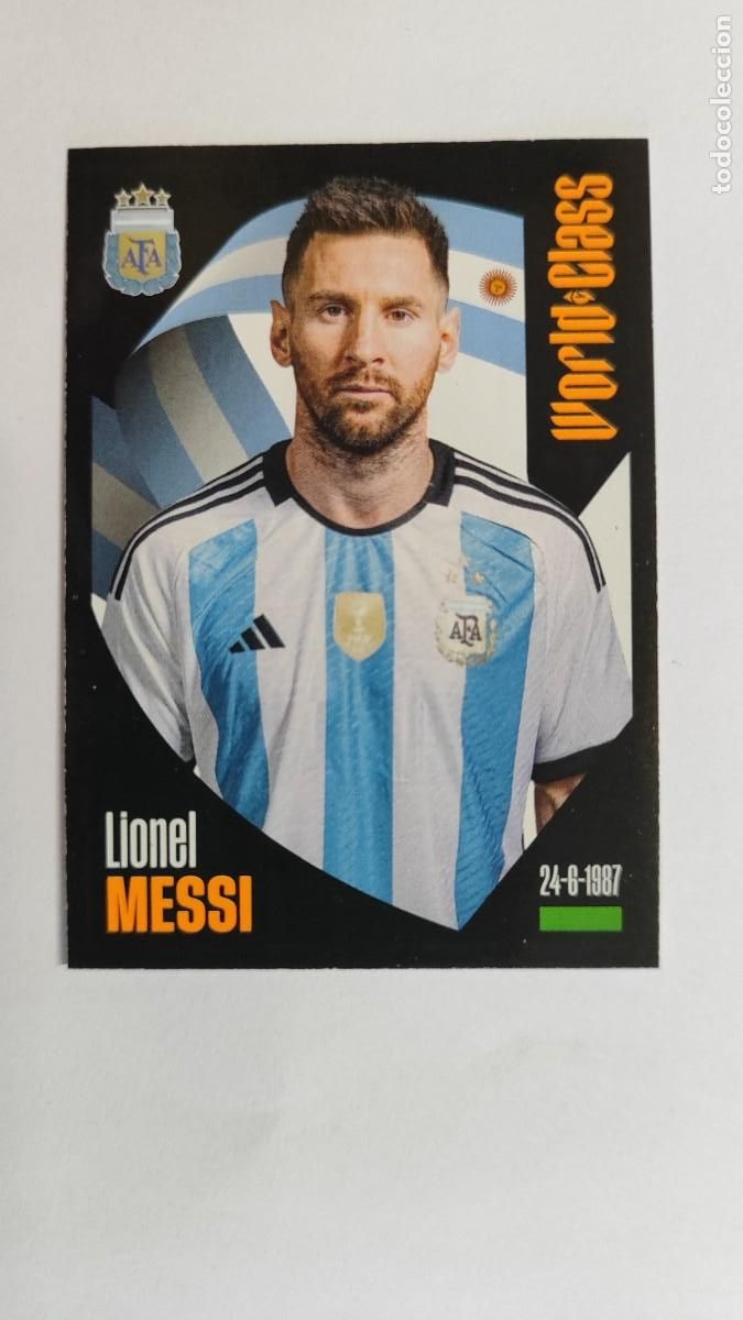 Cromos de f&uacute;tbol: WORLD CLASS 2024 STICKER LEO MESSI ARGENTINA ## 168 PANINI