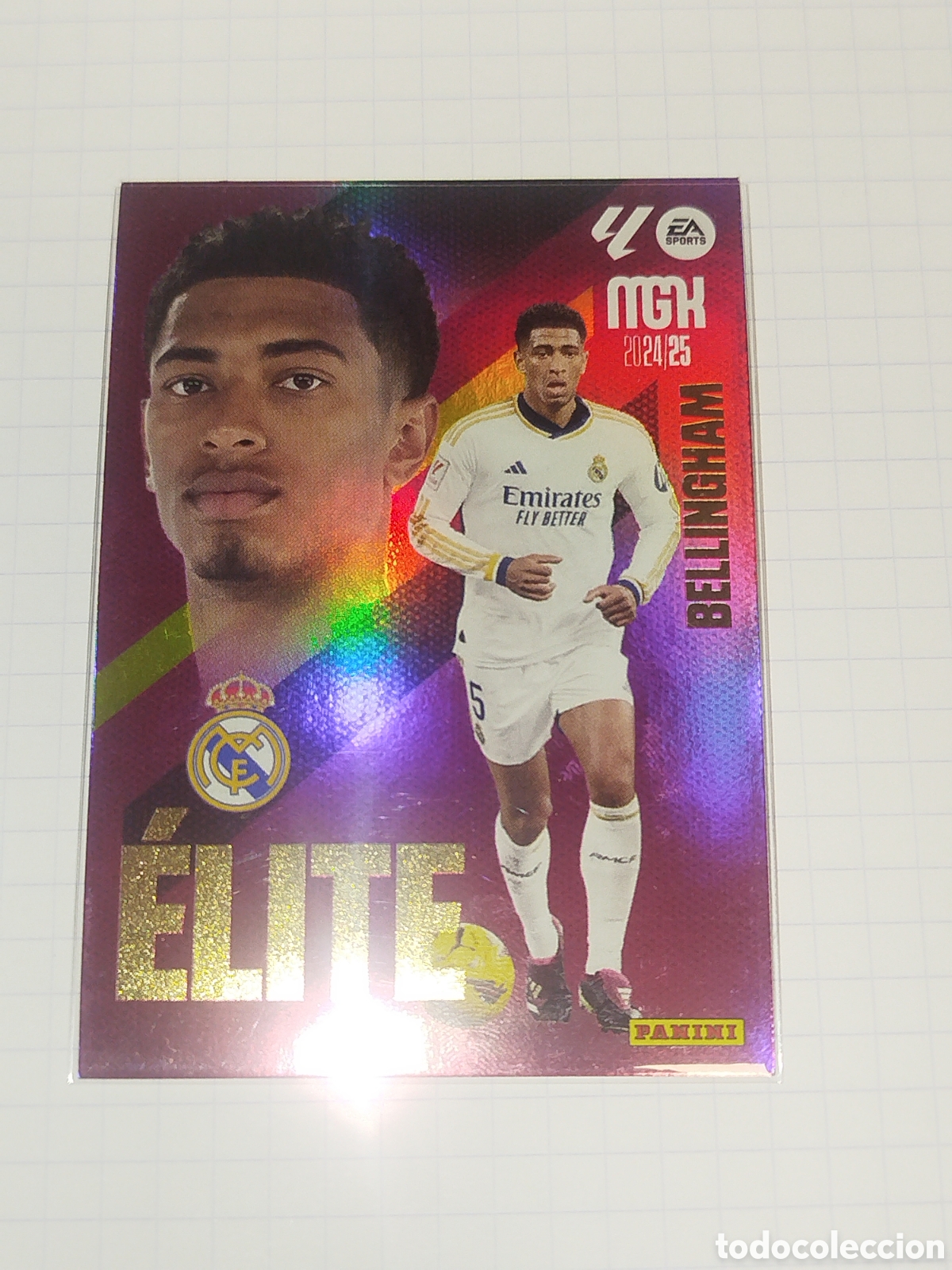 Cromos de f&uacute;tbol: Bellingham Elite Megacracks 2024-2025