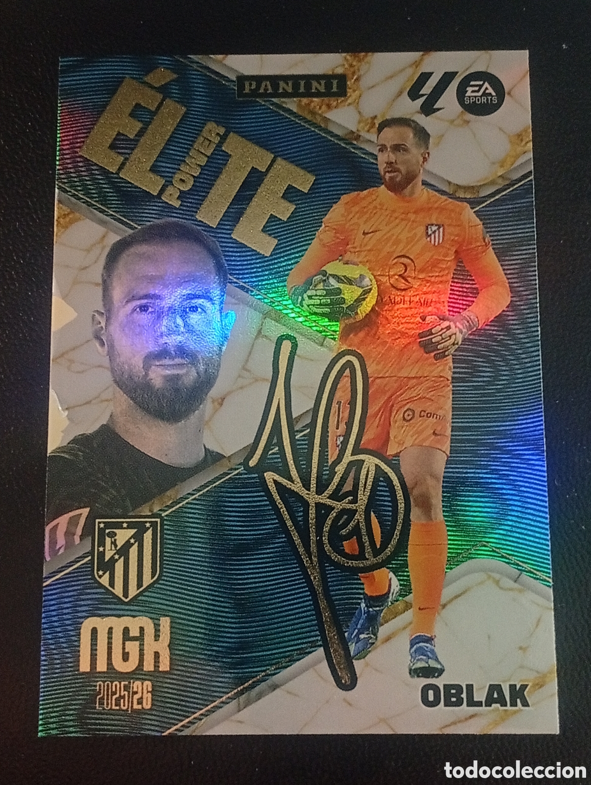 Fu&szlig;ball-Sticker: P14 P 14 paralela power elite OBLAK ATLETICO DE MADRID MEGACRACKS 2025 2026 25 26 CROMOS TOPPS