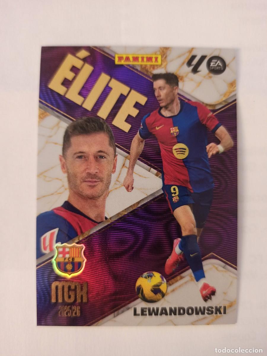Cromos de F&uacute;tbol: Lewandowski 10 - Barcelona - ELITE - MEGACRACKS 2025 2026 - 25 26 - MGK