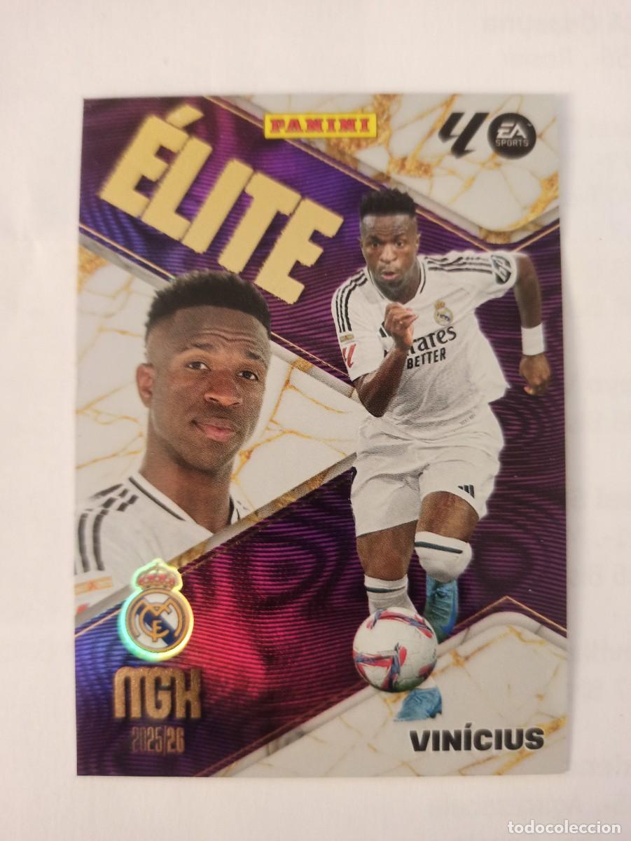 Cromos de F&uacute;tbol: Vinicius 18 - R. Madrid - ELITE - MEGACRACKS 2025 2026 - 25 26 - MGK