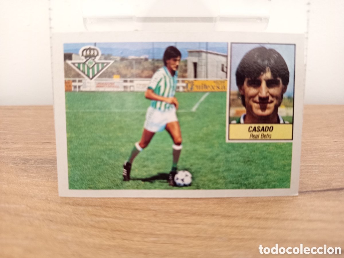 Cromos de F&uacute;tbol: ❇️ CROMO STICKER CASADO BETIS 1984 1985 84 85 EDICIONES ESTE DESPEGADO ❇️