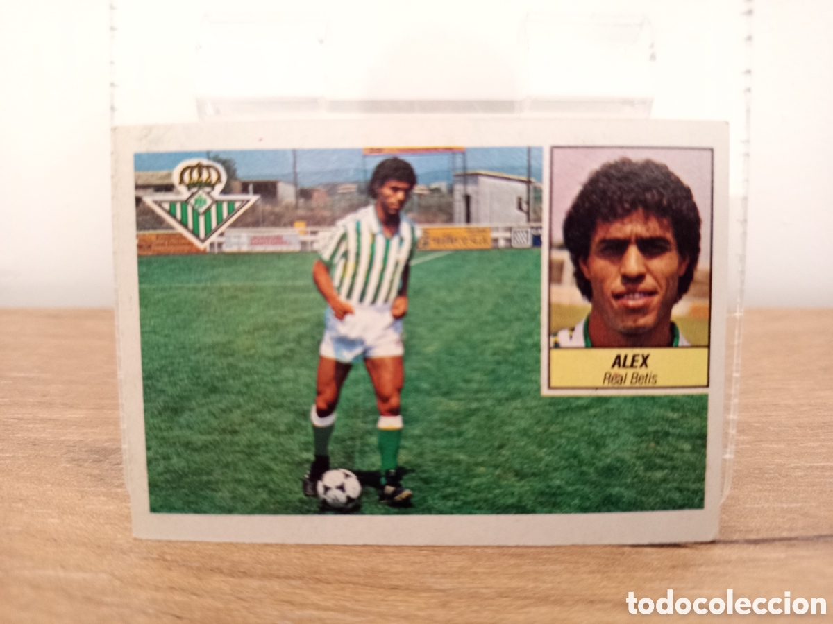 Cromos de F&uacute;tbol: ❇️ CROMO STICKER ⚽ ALEX BETIS 1984 1985 84 85 EDICIONES ESTE DESPEGADO ❇️