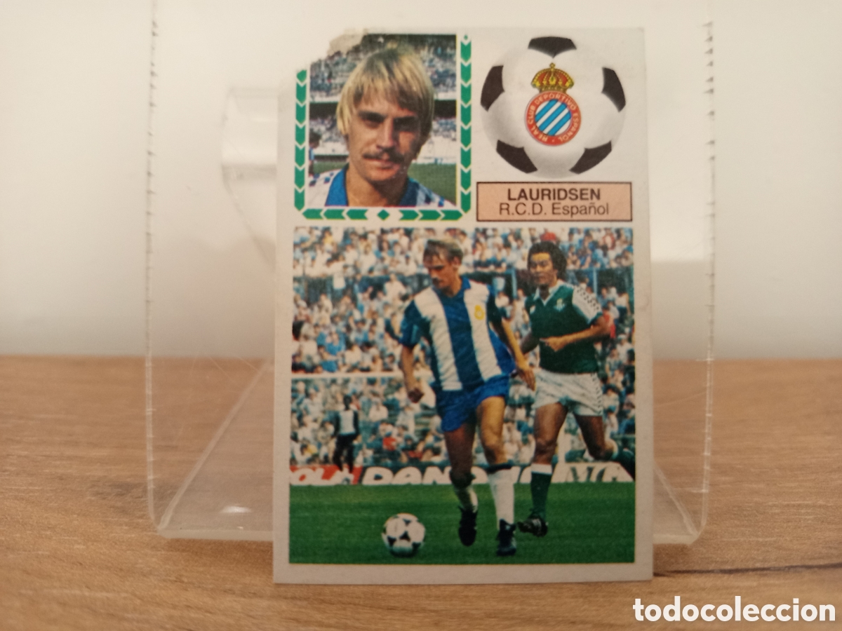 Cromos de F&uacute;tbol: ❇️ CROMO STICKER ⚽ LAURIDSEN ESPA&Ntilde;OL 1983 1984 83 84 EDICIONES ESTE DESPEGADO ❇️
