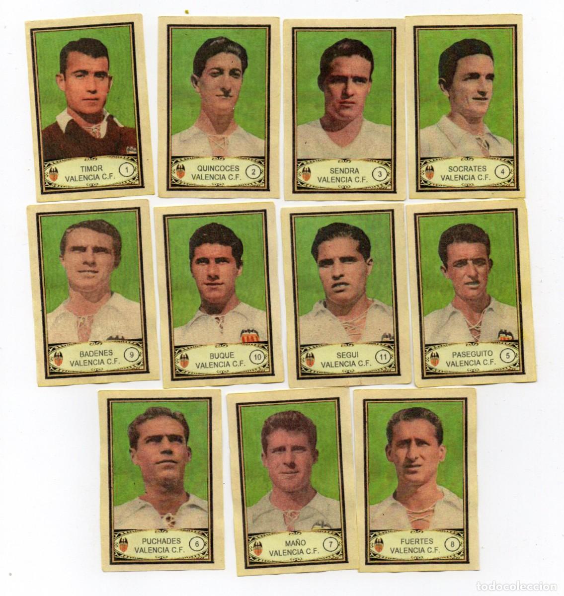 Cromos de f&uacute;tbol: VALENCIA, 1955, DE CHOCOLATES, VINACHES - Foto 1