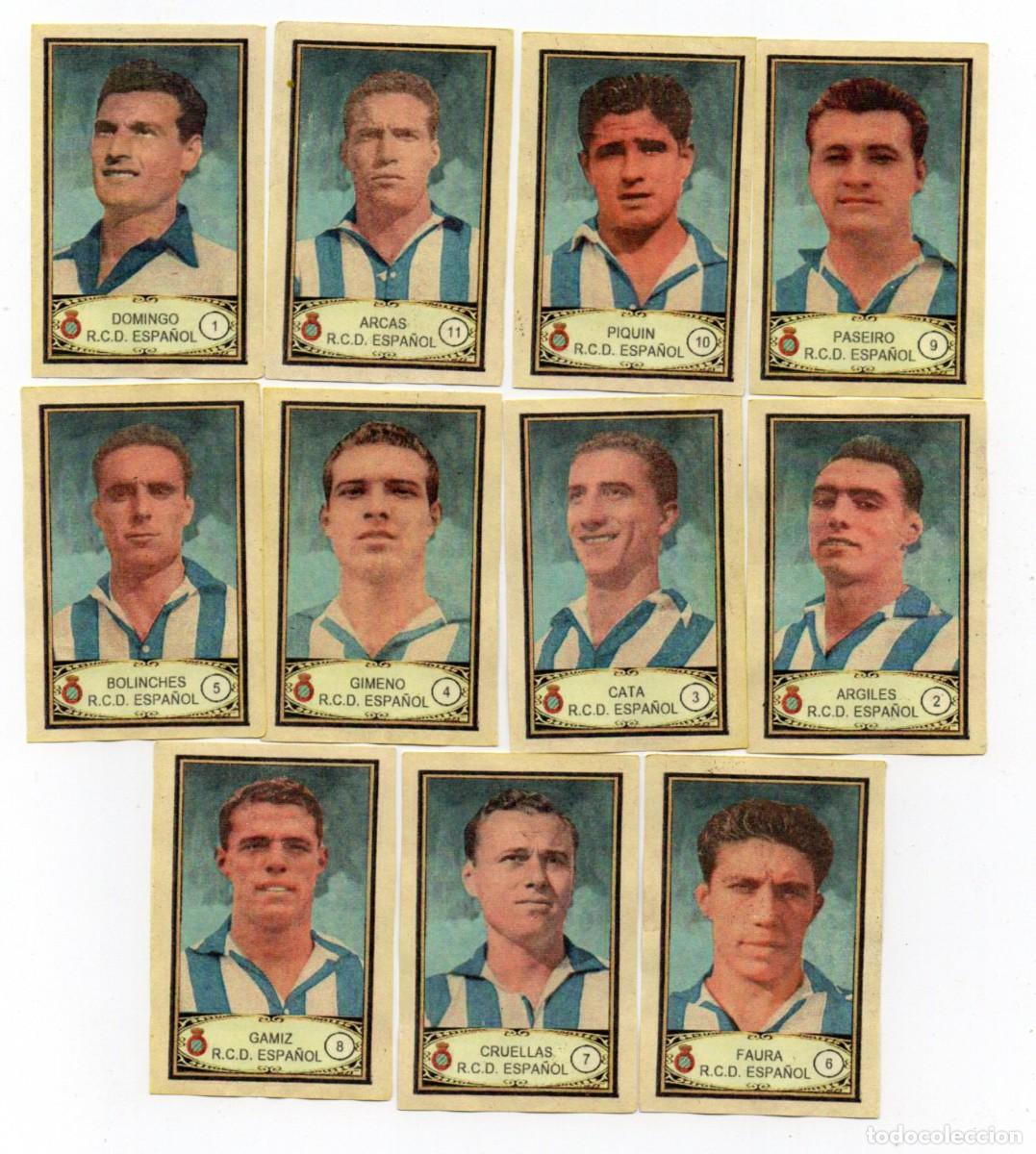 Cromos de f&uacute;tbol: ESPA&Ntilde;OL, 1955, DE CHOCOLATES VINACHES - Foto 1