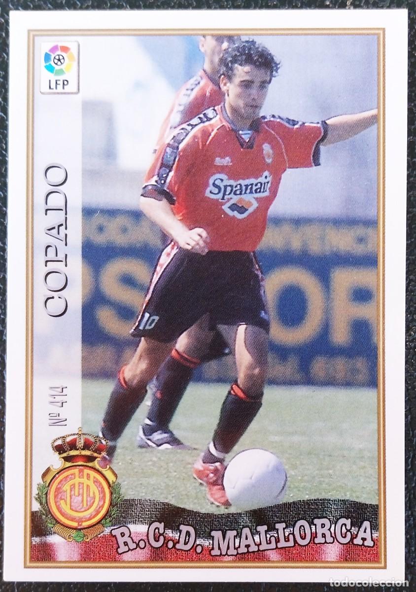 Figurine di Calcio: 414 COPADO RCD MALLORCA FICHAS ALBUM MUNDICROMO 1997 1998 97 98