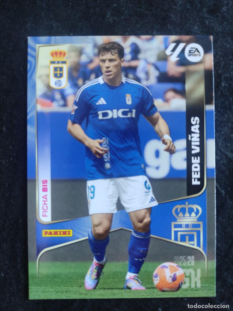 Cromos de F&uacute;tbol: MGK 2025/26 #288 BIS FEDE VI&Ntilde;AS &rdquo;FICHA BIS&rdquo;. R.OVIEDO.
