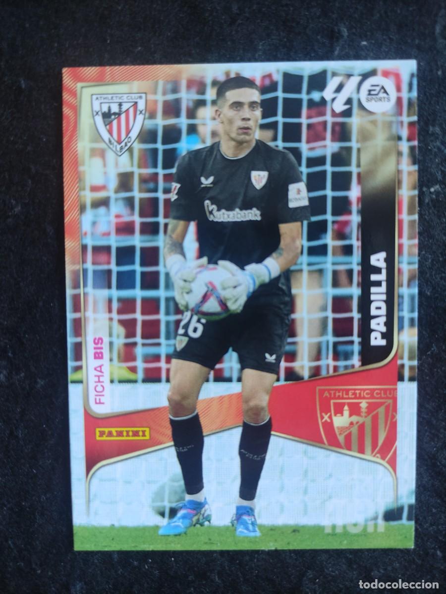 Cromos de F&uacute;tbol: MGK 2025/26 #39 BIS. PADILLA &rdquo;FICHA BIS&rdquo;. ATH.BILBAO