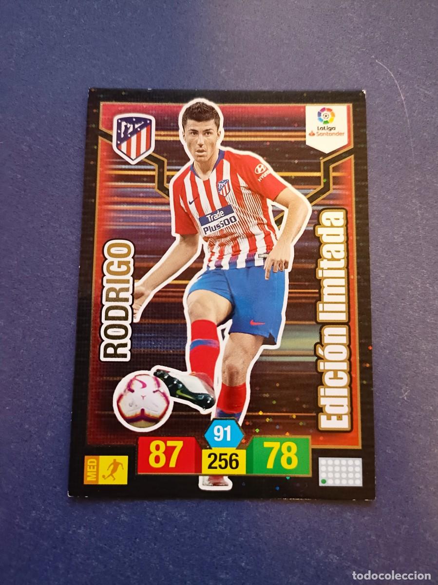 Cromos de f&uacute;tbol: RODRIGO EDICION LIMITADA 18-19 - Foto 1