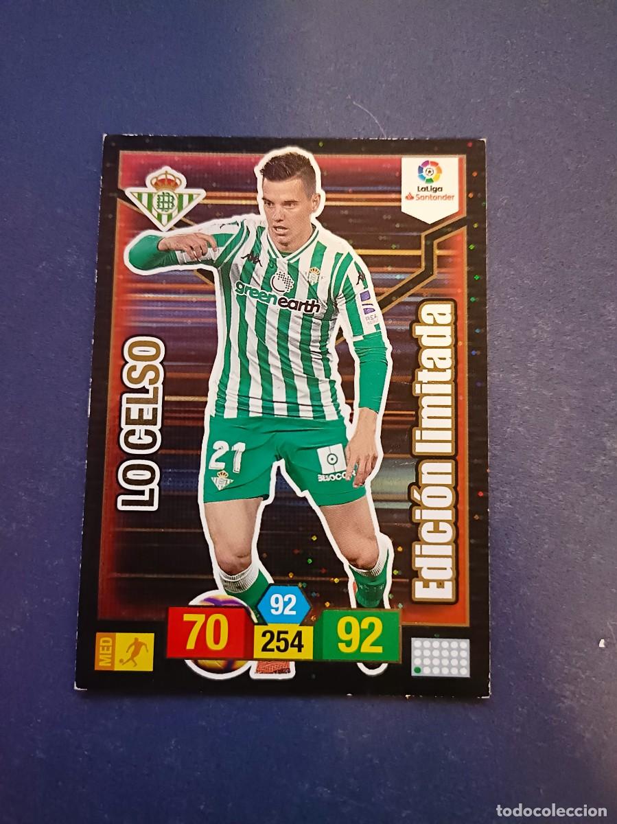 Cromos de F&uacute;tbol: LO CELSO EDICION LIMITADA 18-19