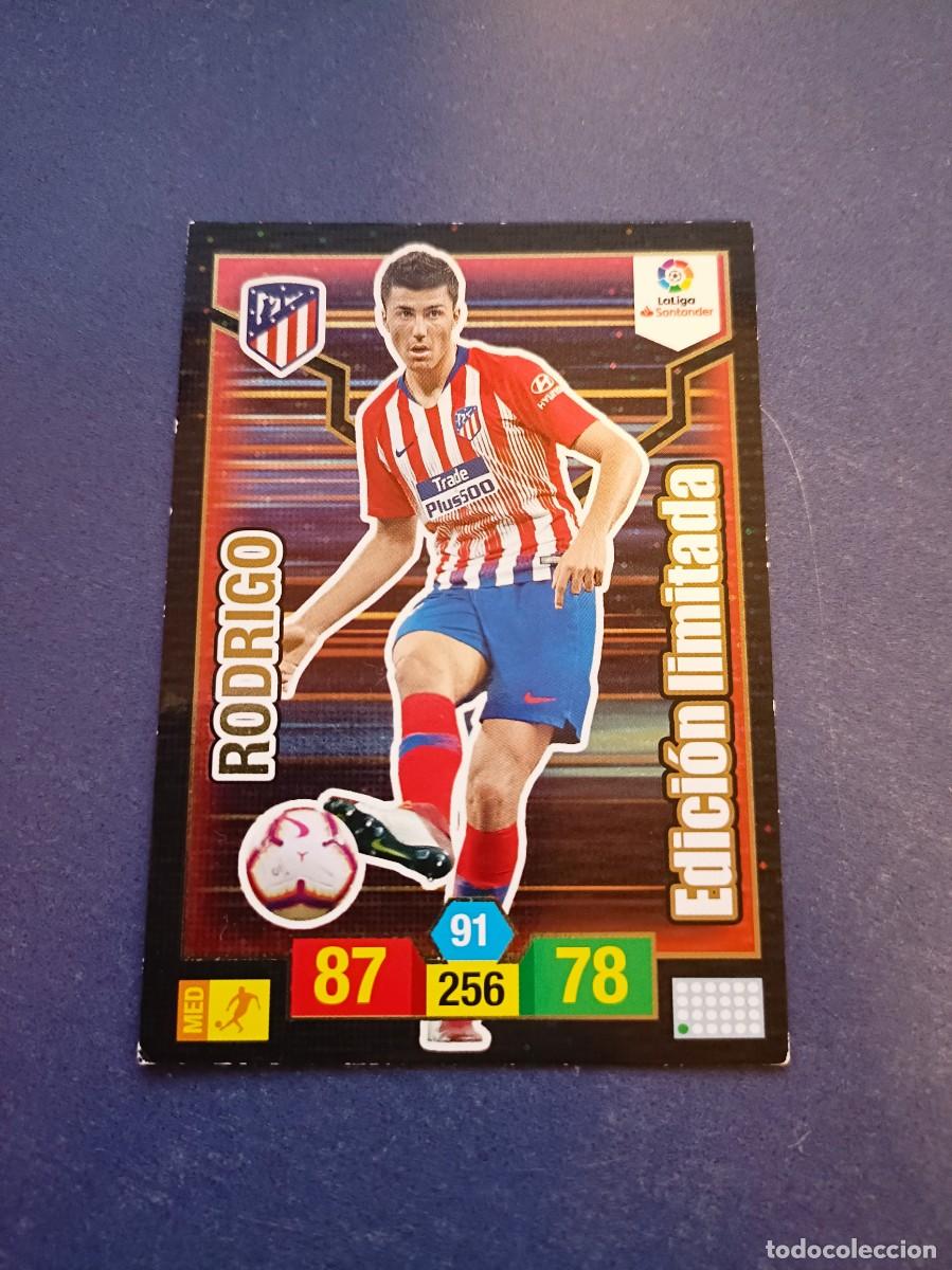 Cromos de f&uacute;tbol: RODRIGO EDICION LIMITADA 18-19 - Foto 1