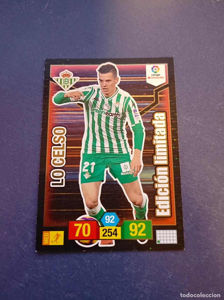Football Stickers: LO CELSO EDICION LIMITADA 18-19