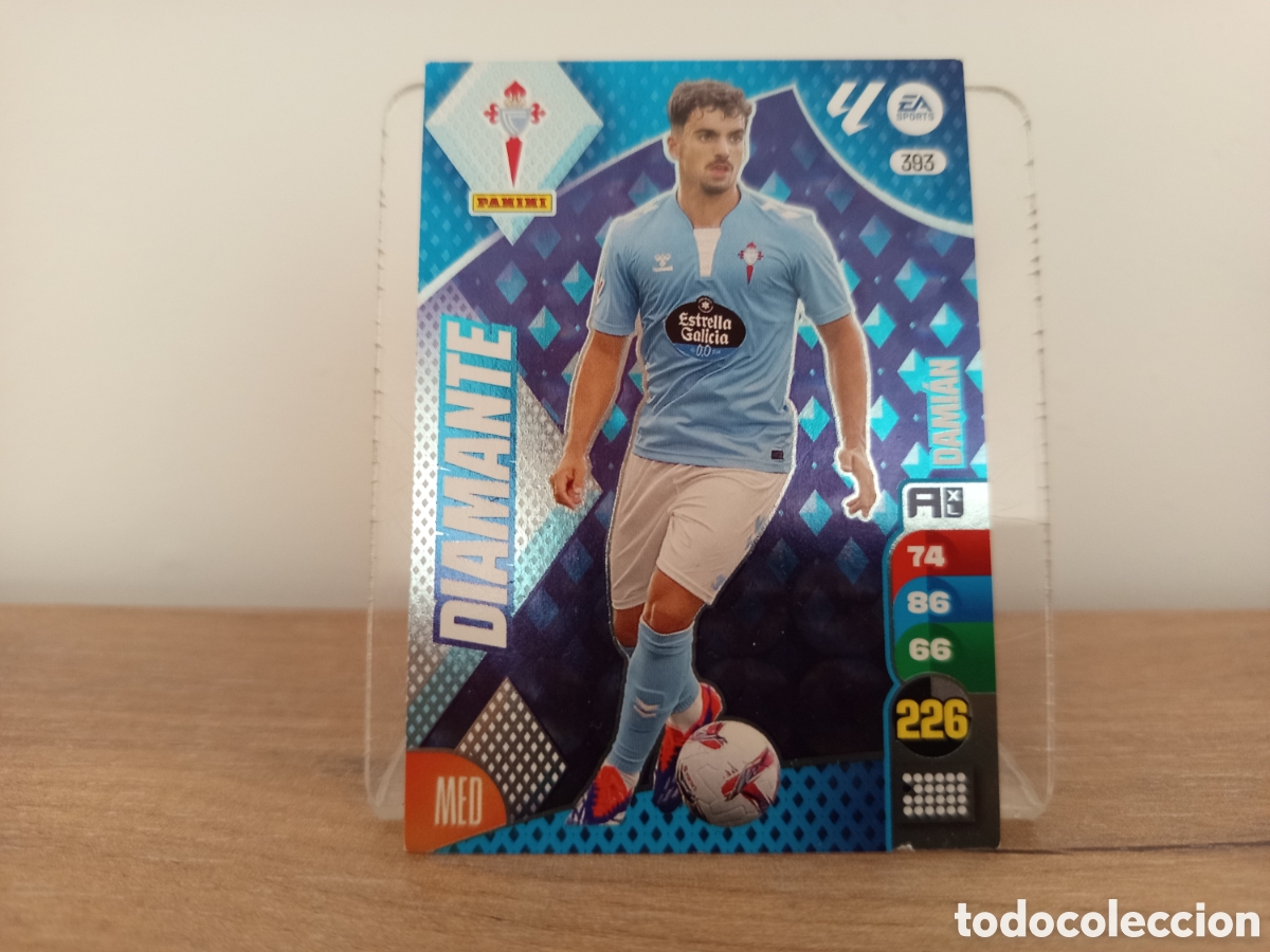 Cromos de F&uacute;tbol: ❇️ CROMO CARD ⚽ DAMI&Aacute;N CELTA DE VIGO 393 DIAMANTE ADRENALYN XL 2024 2025 24 25 PANINI ❇️