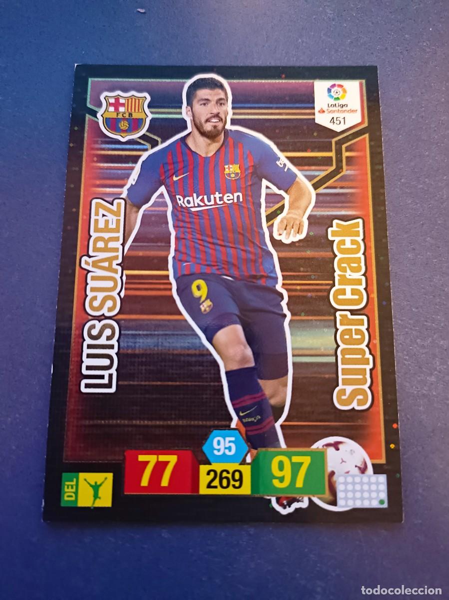 Cromos de f&uacute;tbol: LUIS SUAREZ SUPER CRACK 18-19 - Foto 1