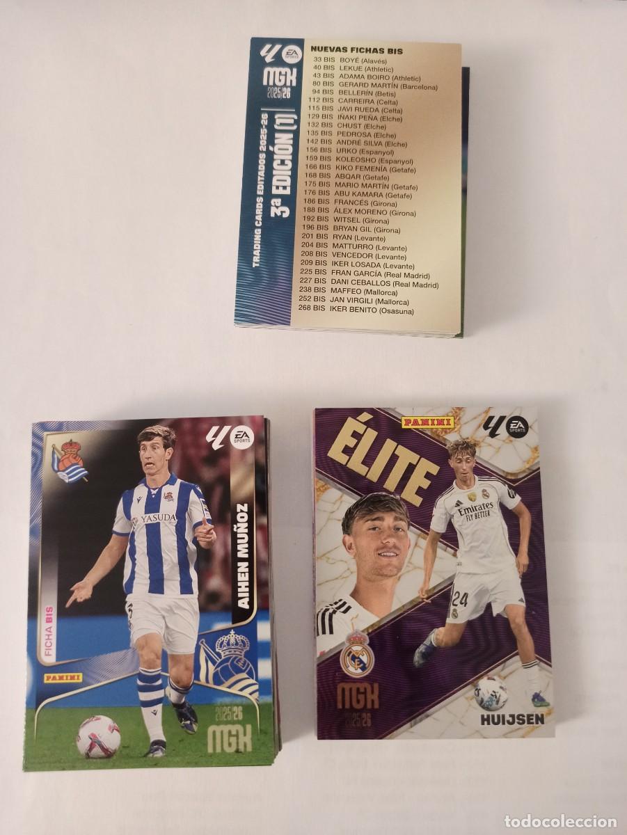 Football Stickers: LOTE DE 3 &ordf; TERCERA EDICI&Oacute;N ** VER DESCRIPCI&Oacute;N ** (89 CROMOS) - MEGACRACKS 2025 2026 - 25 26 - MGK