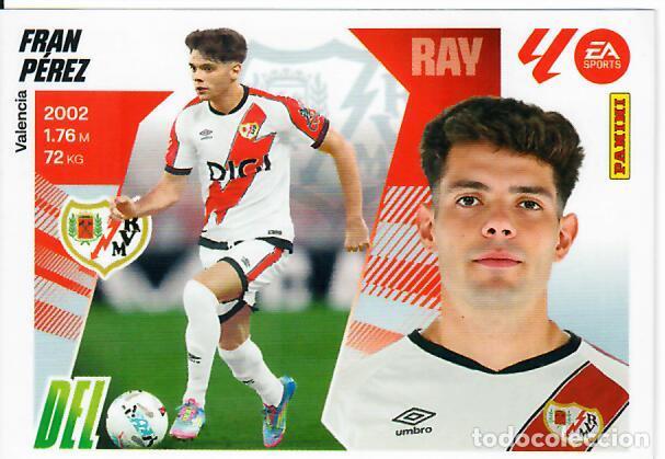 Cromos de F&uacute;tbol: CROMO PANINI LIGA ESTE 2025-26 (25 - 26) - COLOCA N&ordm; 20 BIS FRAN P&Eacute;REZ - RAYO VALLECANO - 4&ordf; EDICI&Oacute;N