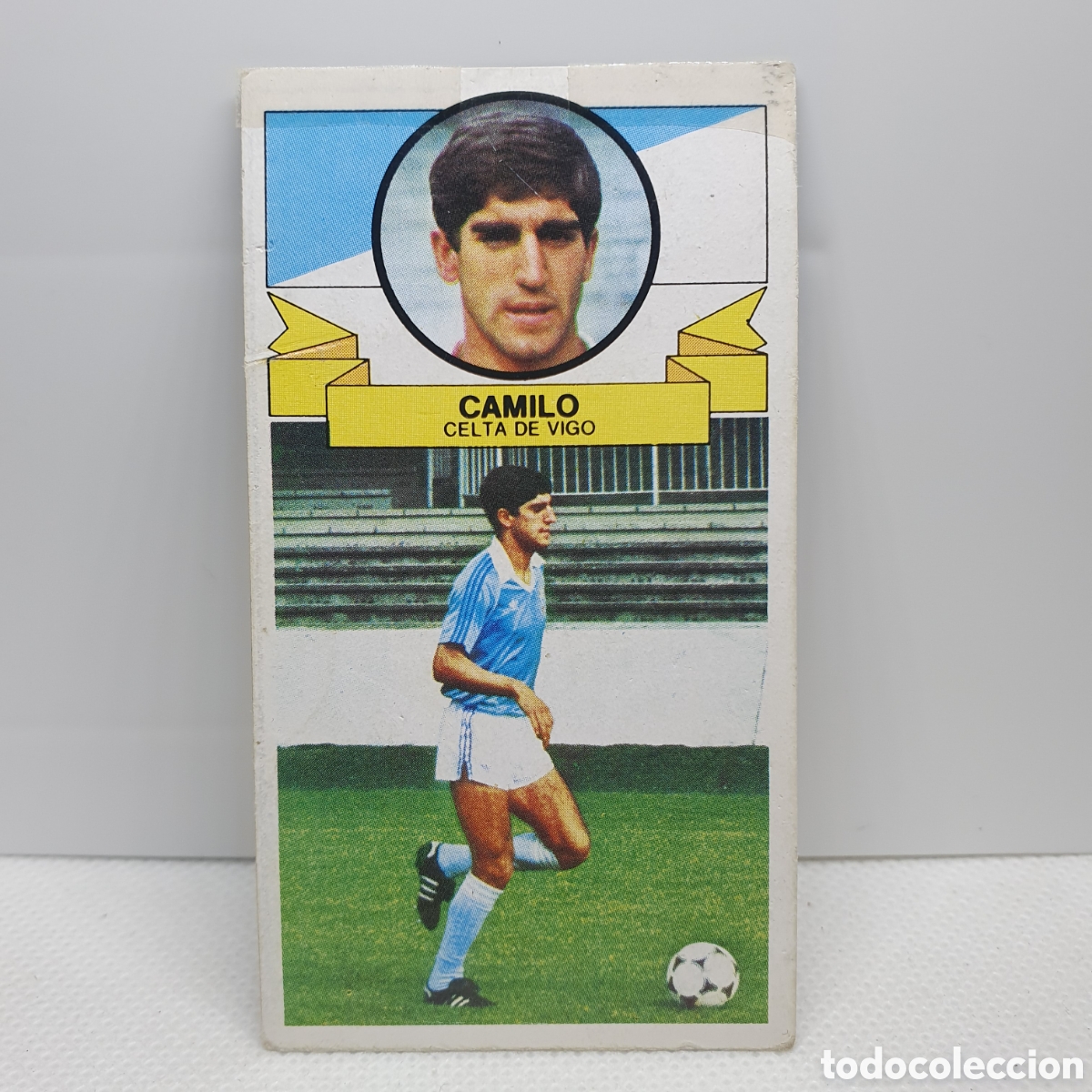 Cromos de F&uacute;tbol: ⚽️ CROMO DE FUTBOL CAMILO CELTA DE VIGO LIGA 85-86 ALBUM EDICIONES ESTE ESTAMPAS - CARTAS - TARJETAS