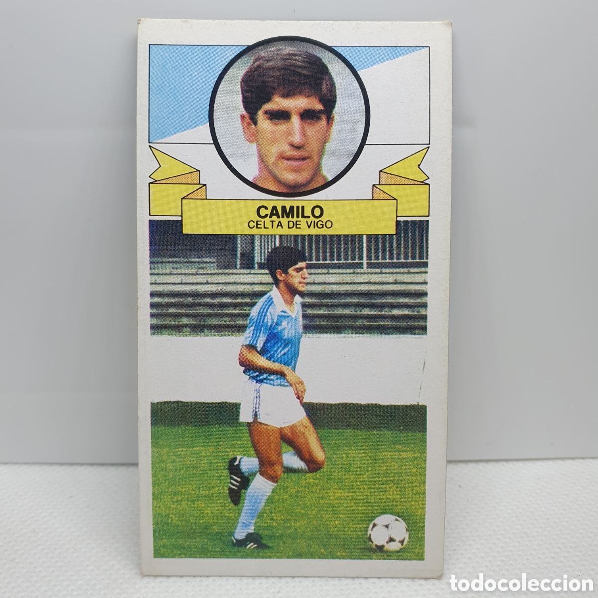 Cromos de F&uacute;tbol: ⚽️ CROMO DE FUTBOL CAMILO CELTA DE VIGO LIGA 85-86 ALBUM EDICIONES ESTE ESTAMPAS - CARTAS - TARJETAS