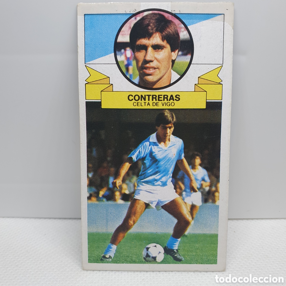 Cromos de F&uacute;tbol: ⚽️ CROMO DE FUTBOL CONTRERAS CELTA DE VIGO LIGA 85-86 ALBUM EDICIONES ESTE ESTAMPAS -CARTAS -TARJETA