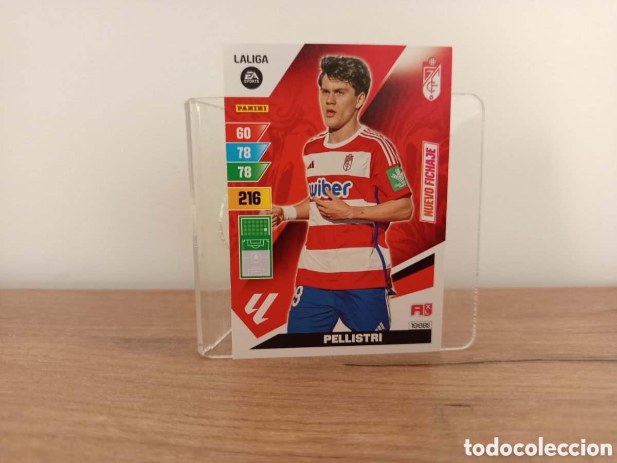 Cromos de F&uacute;tbol: ❇️ CROMO CARD ⚽ PELLISTRI GRANADA 196 BIS NUEVO FICHAJE 23 24 2023 2024 ADRENALYN XL PANINI ❇️