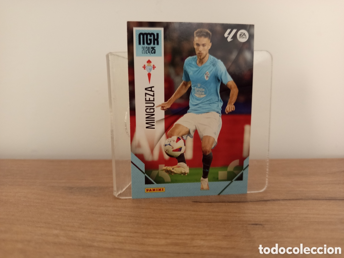 Cromos de F&uacute;tbol: ❇️ CROMO CARD ⚽ MINGUEZA CELTA DE VIGO 116 24 25 2024 2025 MEGACRACKS ❇️