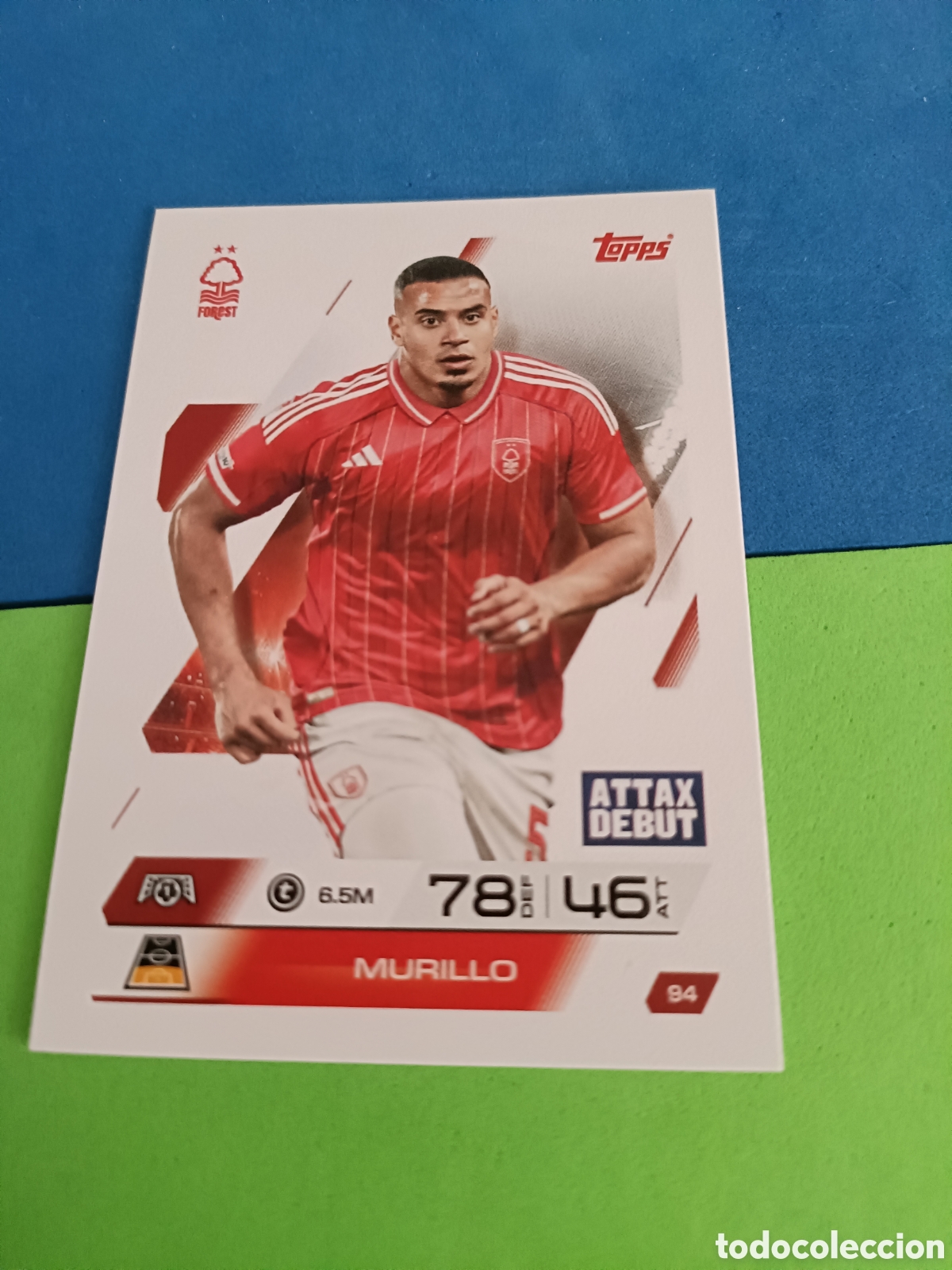 Cromos de f&uacute;tbol: Topps Match Attax 2025 2026 - 94 Murillo
