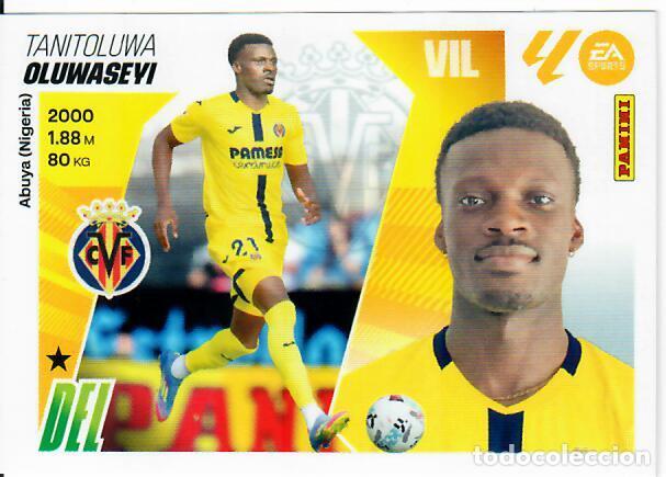 Figurine di Calcio: CROMO PANINI LIGA ESTE 2025-26 (25 - 26) - COLOCA N&ordm; 15 BIS - OLUWASEYI - VILLARREAL - 4&ordf; EDICI&Oacute;N