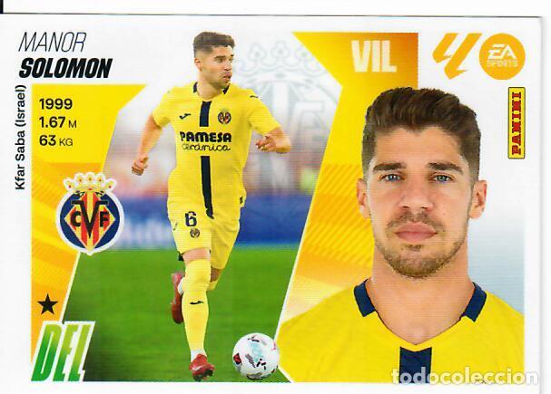 Cromos de F&uacute;tbol: CROMO PANINI LIGA ESTE 2025-26 (25 - 26) - FICHAJE N&ordm; 52 - SOLOMON - VILLARREAL - 4&ordf; EDICI&Oacute;N