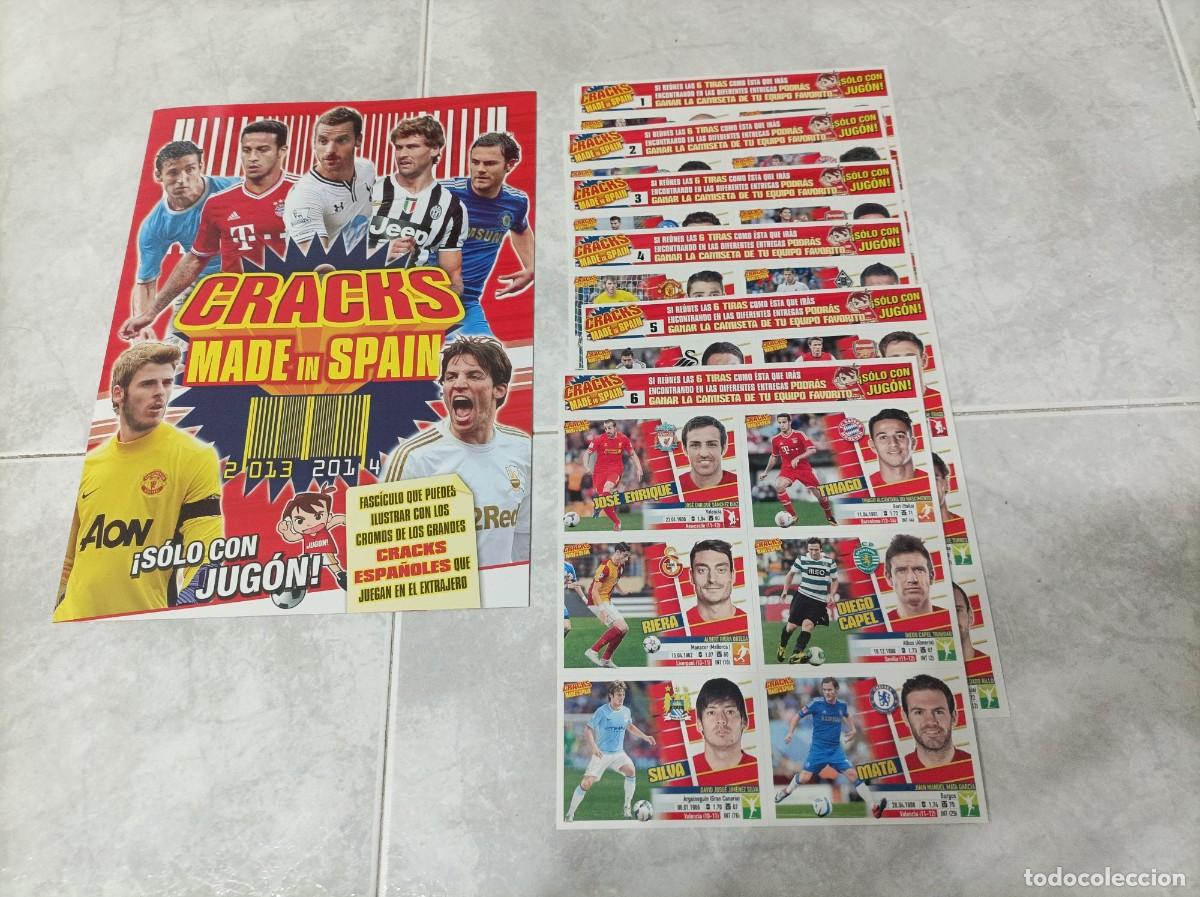 Fu&szlig;ball-Sticker: Album futbol cracks made in spain solo en jugon