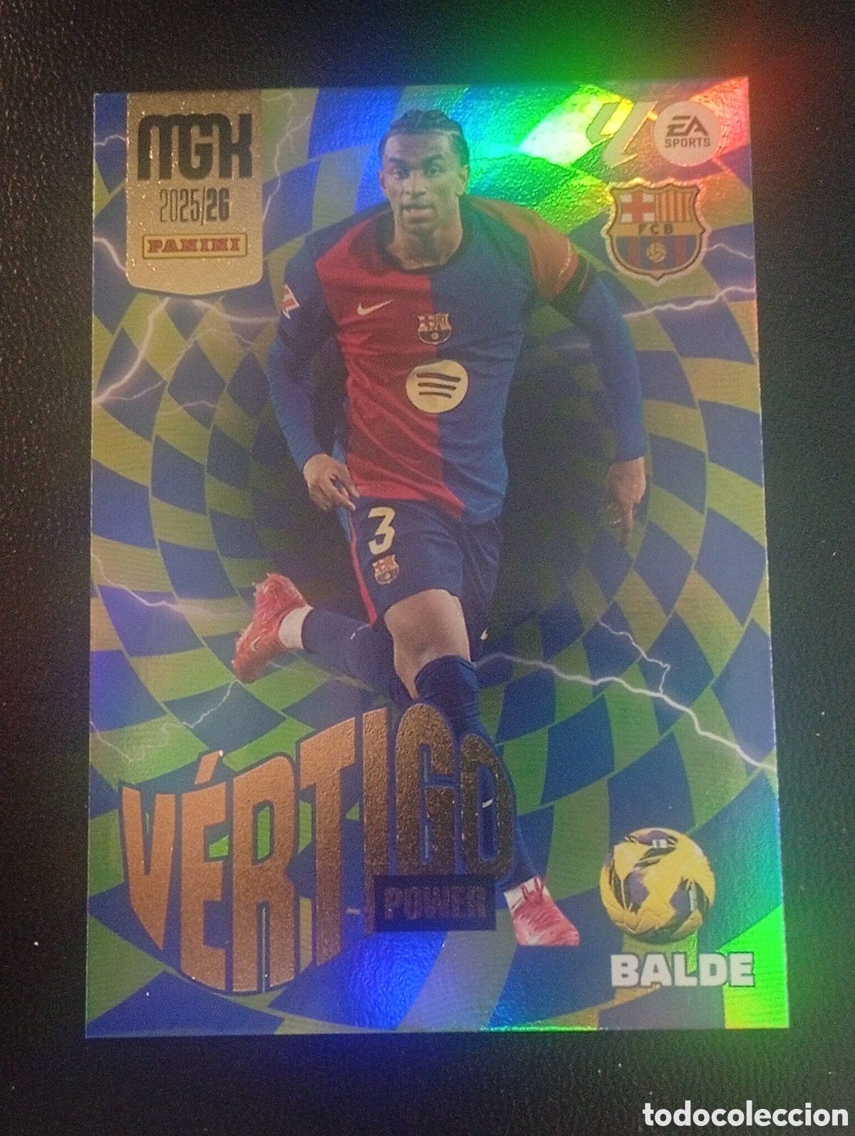 Figurine di Calcio: P380 P 380 paralela power v&eacute;rtigo BALDE BARCELONA MEGACRACKS 2025 2026 26 CROMOS TOPPS