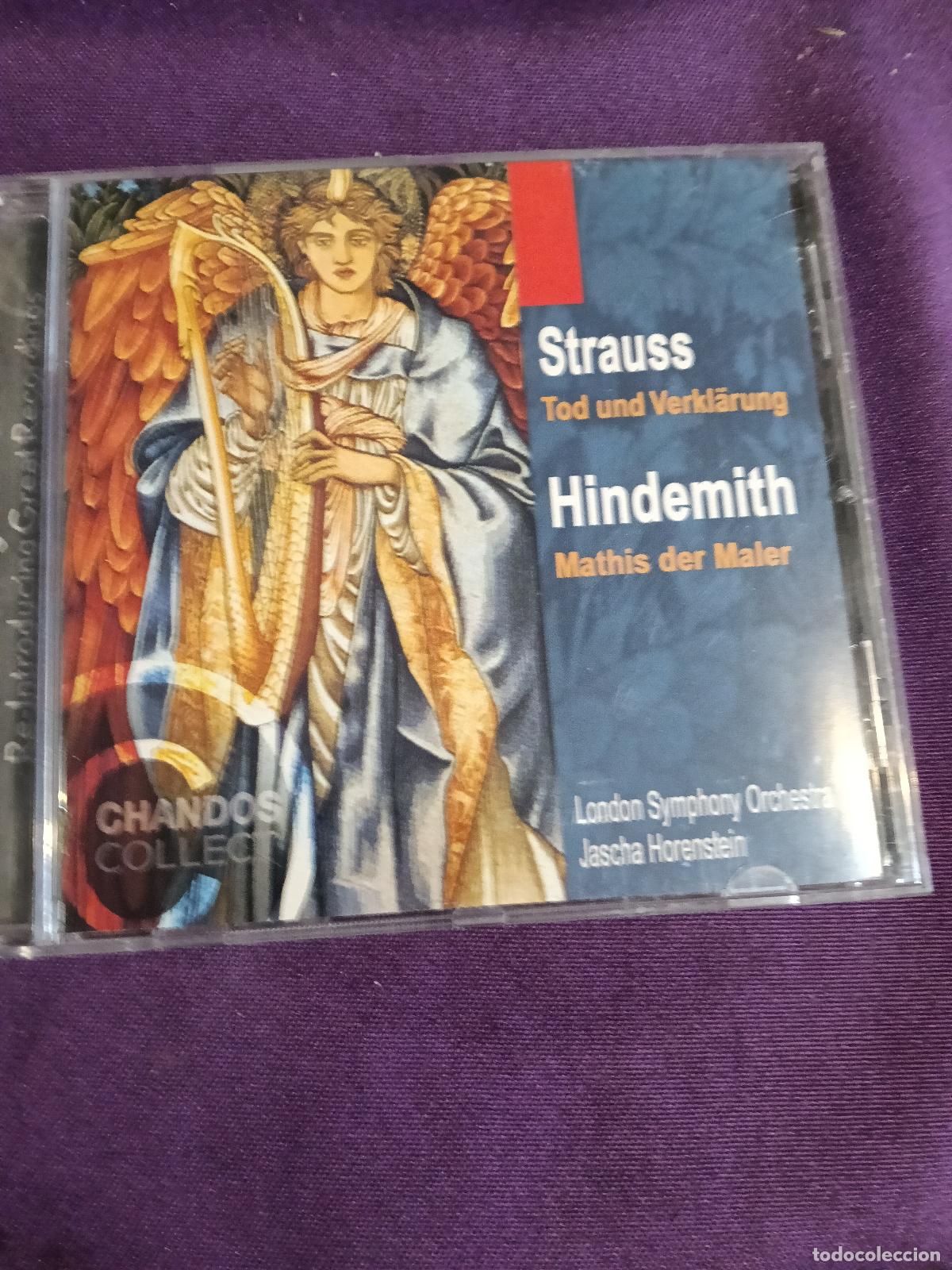 Cromos de f&uacute;tbol: STRAUSS HINDEMITH CD.. - Foto 1